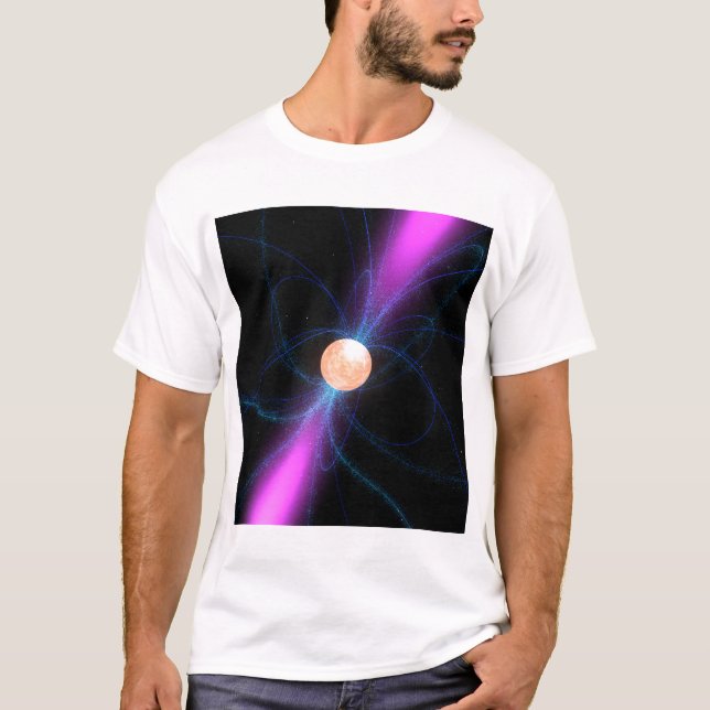 Illustration av pulsar 2 t-shirt (Framsida)