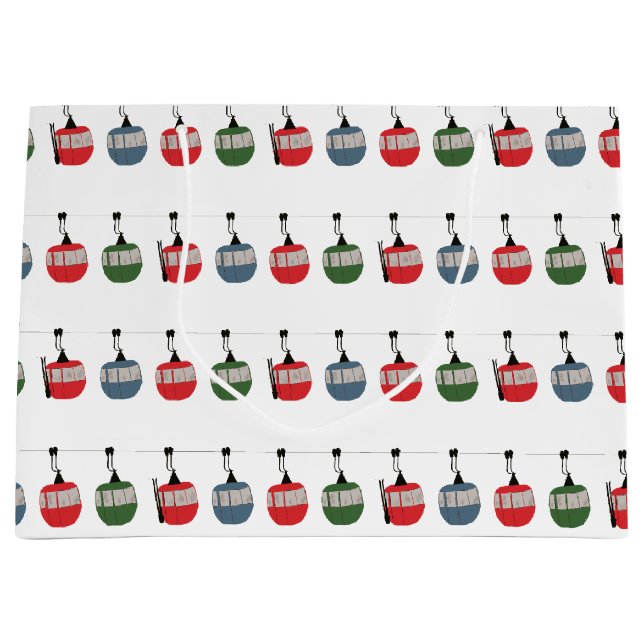 Illustration av Retro Ski Hiss (Framsidan)