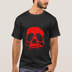 Illustration av röd toning T Shirt