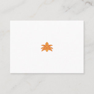 illustration av rött och orange färg placeringskort