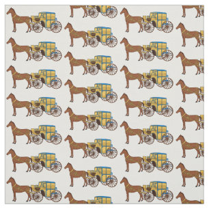 illustration av rutt häst och royal tyg