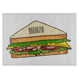 illustration av Sandwich-tecknad