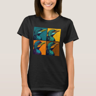 Illustration av skarvpuckel Färga djur Kvinnor T Shirt