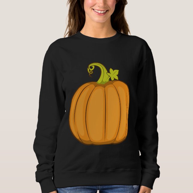Illustration av Skördad Pumpa T Shirt (Framsida)