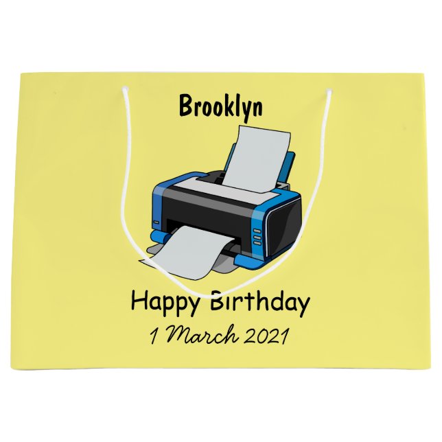 illustration av skrivarens tecknad (Framsidan)