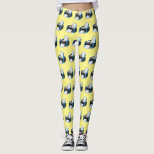 illustration av skrivarens tecknad leggings