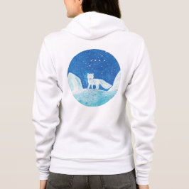 Illustration av småArktisk räv (Vulpes lagopus) T Shirt