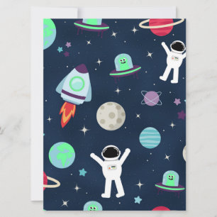 illustration av Space Mönster