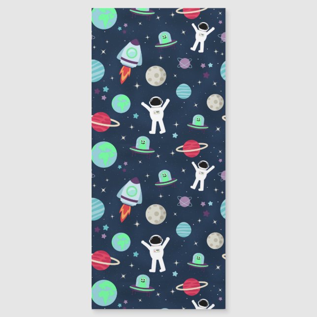 illustration av Space Mönster (Framsida)