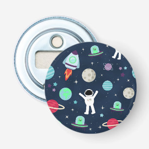 illustration av Space Mönster Flasköppnare