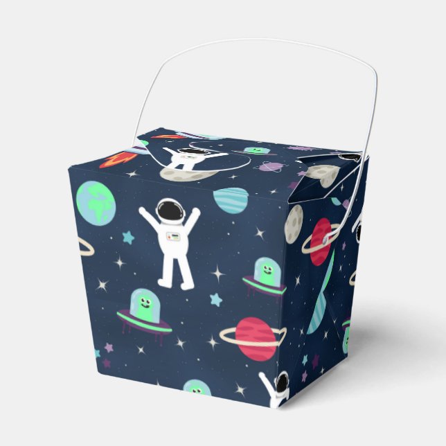 illustration av Space Mönster Presentaskar (Framsidan Sidan)