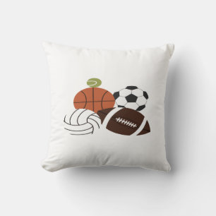 illustration av sport boll kudde