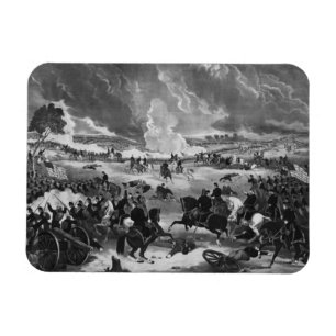 Illustration av striden av Gettysburg Magnet