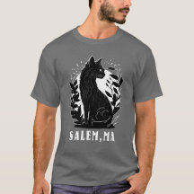 Illustration av svart katt | Salem