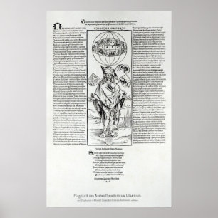 Illustration av Syphilis, 1496 Poster