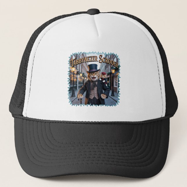 Illustration av Tabbynezer Scrooge – Tabby Scrooge Keps (Framsida)