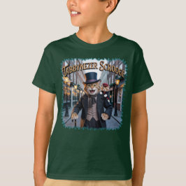 Illustration av Tabbynezer Scrooge – Tabby Scrooge T Shirt