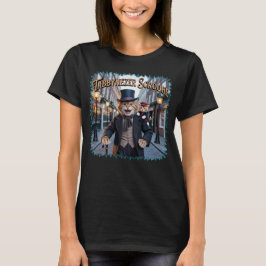 Illustration av Tabbynezer Scrooge – Tabby Scrooge T Shirt
