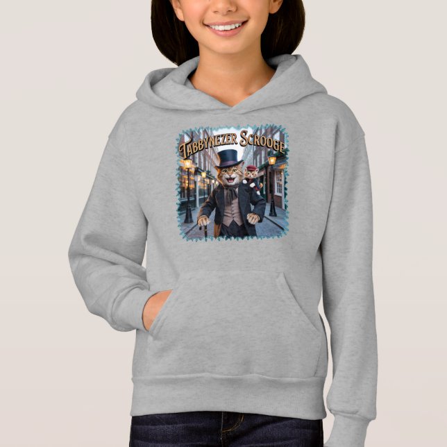 Illustration av Tabbynezer Scrooge – Tabby Scrooge T Shirt (Framsida)