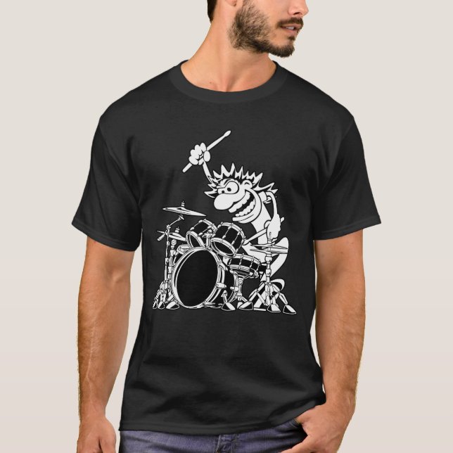 Illustration av Tecknad med röntgen T Shirt (Framsida)