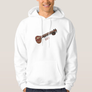 illustration av tecknad på webbplats hoodie