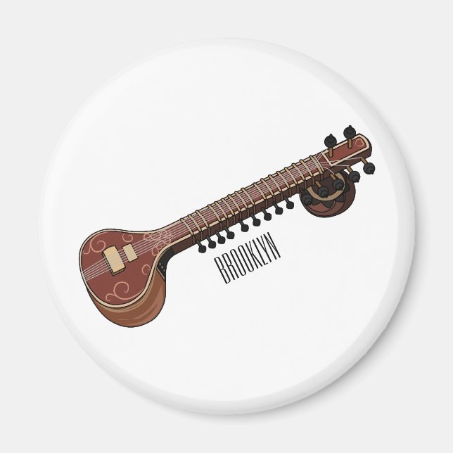 illustration av tecknad på webbplats magnet (Framsidan)