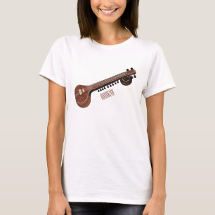 illustration av tecknad på webbplats t shirt