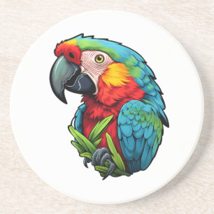 illustration av tecknad parrot underlägg