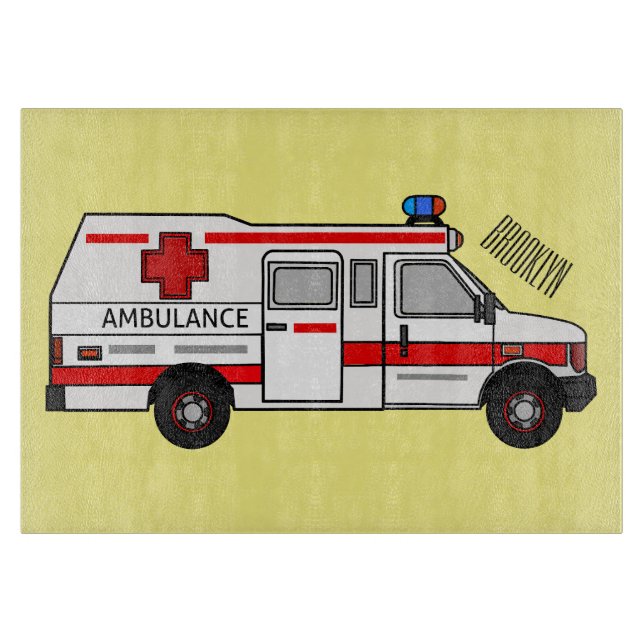 illustration av tecknaden Ambulance (Framsidan)