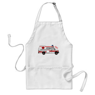 illustration av tecknaden Ambulance Förkläde