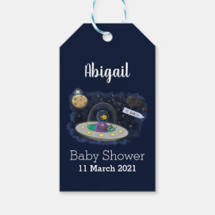 illustration av tecknaden av kute-lycklig-fisk i r presentetikett