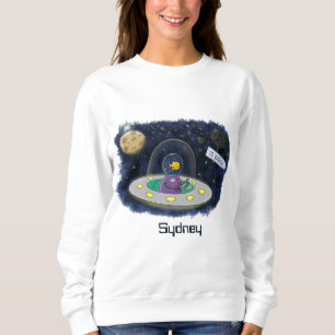 illustration av tecknaden av kute-lycklig-fisk i r t shirt