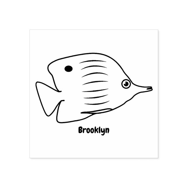 illustration av tecknaden av kutvättfjärilar stämpel (Tryck)