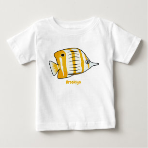 illustration av tecknaden av kutvättfjärilar t shirt