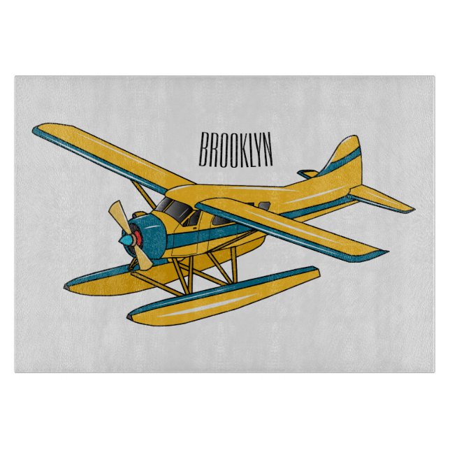illustration av tecknaden av sjöflygplan (Framsidan)