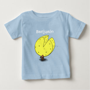 illustration av tecknaden av tuggmuskel och ost t shirt