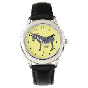 illustration av tecknaden Donkey Armbandsur