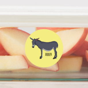 illustration av tecknaden Donkey Klistermärke