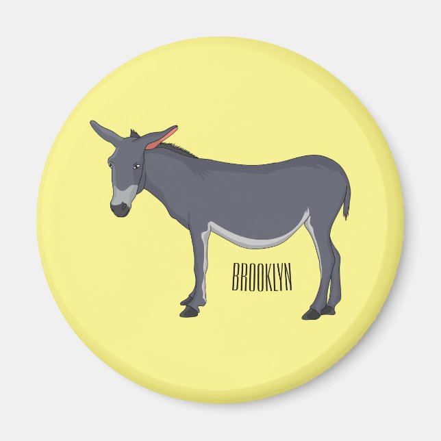illustration av tecknaden Donkey Magnet (Framsidan)