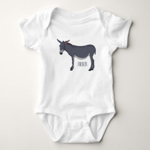 illustration av tecknaden Donkey T Shirt