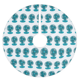 illustration av tecknaden fläkt julgransmatta borstad polyester