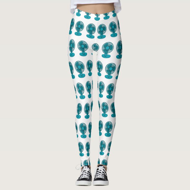 illustration av tecknaden fläkt leggings (Framsida)