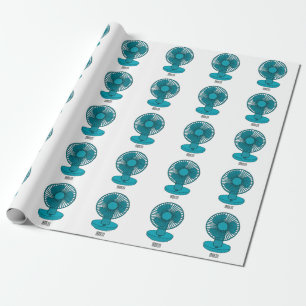 illustration av tecknaden fläkt presentpapper