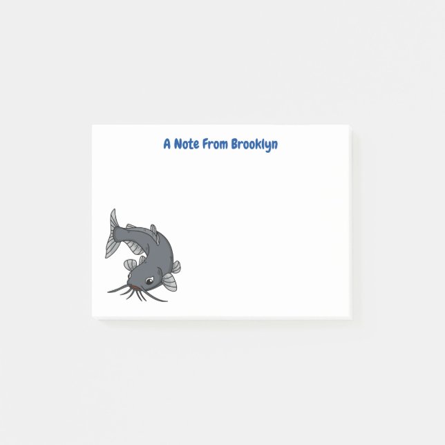 illustration av tecknaden för akut katjon post-it block (Framsida)