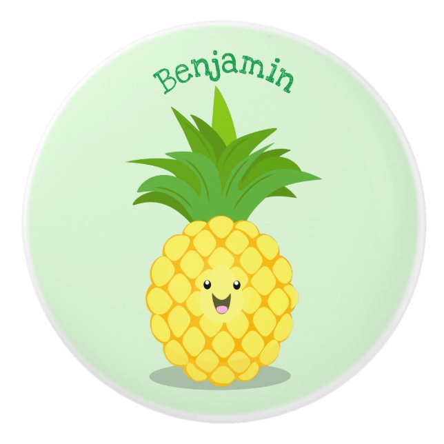 illustration av tecknaden för ananas knopp (Framsidan)