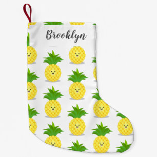 illustration av tecknaden för ananas liten julstrumpa