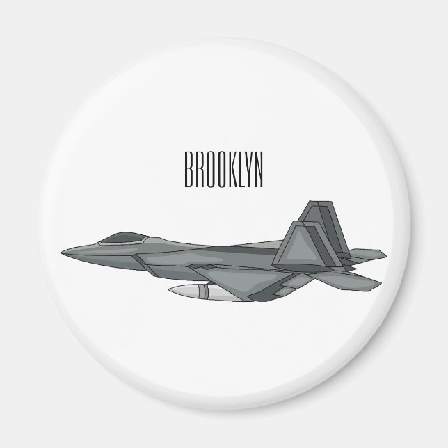illustration av tecknaden för bekämpning av luftfa magnet (Framsidan)
