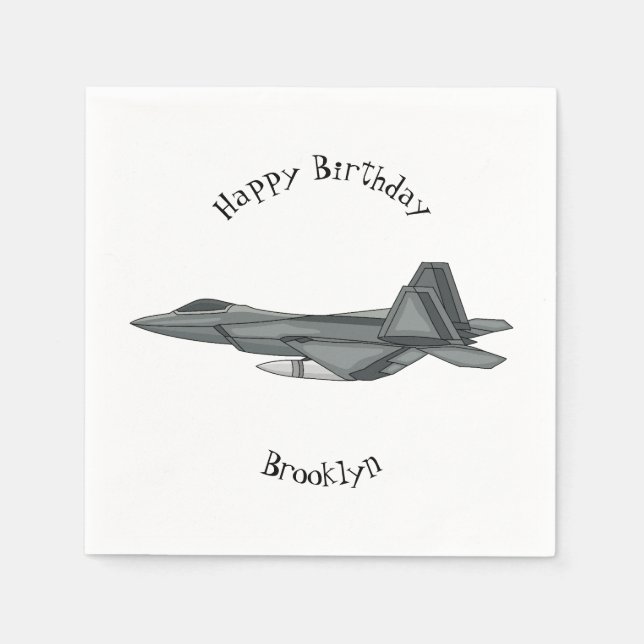 illustration av tecknaden för bekämpning av luftfa pappersservett (Framsidan)