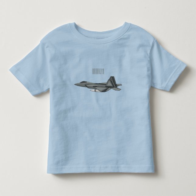 illustration av tecknaden för bekämpning av luftfa t shirt (Framsida)