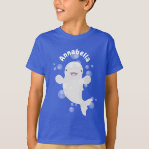 illustration av tecknaden för bubblor i kute-vala t shirt